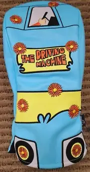Scooby Doo DRIVER Head Cover *The DRIVING MACHINE* SHIP FREE w/Buy It Now! (NEW)
