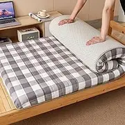 Japanese Style Breathable Non-Slip Portable Floor Mattress Full Size futon Foldable futon Mattress for Guest Bed Camping Chair Sofa