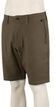 Volcom Frickin Cross Shred Slub Shorts - Tarmac Brown - New