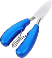 Beatifufu Stainless Steel Forceps Nail Nipper Toenail Clippers Cuticle Scissors Manicure Tool Nail Clamp Random Style