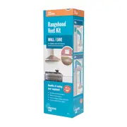 Pacific Air 125mm Rangehood Venting Kit for Wall or Eave