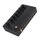 (EU Plug)Sound Mixer Ultra Compact Metal Low Noise 6 Channel Stereo Line KM