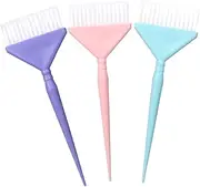 PAMINGONO 3pcs Set Hairdressing Oil Brush Coloring for Hair Dye Bleaching Kit Hair Highlighting Kit for Dark Hair Dye Brush Hair Coloring Kit Barber Accessories Hair Dying Brush Color Brush