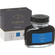 Parker Quink Ink Bottle Refill Fountain Pens (Blue)