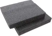 HOMSFOU Diy Foam Sheets 2 Pack Pearl Cotton Pad Liners Craft Foam Sheets for Packaging Inserts Shipping Protection