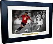 12x8 A4 Signed Lamine Yamal Spain Autographed Autograph Signed Signature Photograph Photo Picture Frame Football Soccer Poster Barcelona Gift 3