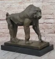 Solway Walking Baboon Figurine Original Signed Artwork Lost Wax Method Deal NR