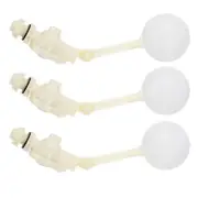 3Pcs G1/2" Float Valve, Plastic Valve for Water Tank with Adjustable Arm