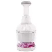 Vegetable Chopper Food Manual Hand Onion Salad Garlic Veggie Dishwasher Safe Nut