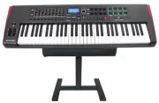 Novation IMPULSE 61-Key MIDI USB Keyboard Controller+Hydraulic Air Lift Bench