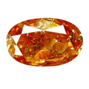 0.08 Ct VS Incredible Oval 3 x 2 MM Fancy Golden Yellow Natural Diamond