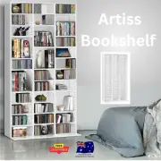 Artiss Bookshelf CD Storage Rack DVD Books Collectables Shelves - BERT White