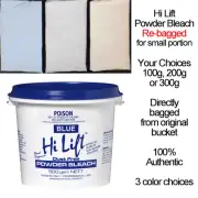 Hi-Lift Powder Bleach Hair color Highlighter Multiple Color Options Re-bagged AD