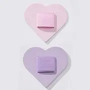 5 Pieces Heart Shaped Pen Loop Holder, Self Adhesive Pencil Holder with Elastic Loop Holder for Notebooks, Diaries, Planners, Tablet Case, Diary, Calendar