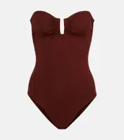 [Eres] Eres Cassiopée strapless swimsuit AU 12 red