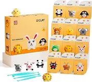 Air Dry Clay Kits - Modeling Clay for Kids, Ultra Light & Soft, Safe & Non-Toxic, 12 Boxes DIY Model Magic Clay with Sculpting Tools & Tutorials, Creatible Art Crafts Toys Gifts Boys Girls