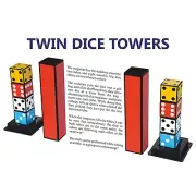Twin Dice Towers by Joker Magic