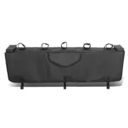Waterproof 53"W Pickup Truck Bed Tailgate Crash Pad Protector Cover w/Bike Racks