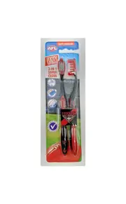 Essendon Bombers AFL Toothbrush 2 Pack