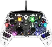 HyperX Clutch Gladiate RGB Gaming Controller for Xbox Series X|S Licensed by Xbox Full RGB Wired Clear