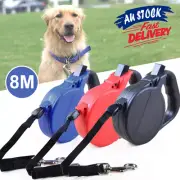 8M Pet Walking Lead Retractable Cat Dog Extendable Traction Rope Leash Training