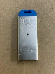 X-max High Speed Card Reader: Micro SD USB 2.0 Adapter - Blue