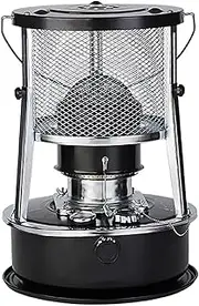 Portable Kerosene Heating Furnace Stove, 9000 BTU/H Paraffin Heaters for Home, for Indoor Outdoor, Patio, Deck, Home,Black