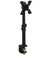Mount-It! Single VESA Monitor Mount | Vertical Monitor Desk Stand | Telescoping