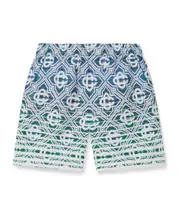 Casablanca Monogram Gradient Elastic Waist Towelling Shorts XL,L,M Multicolor