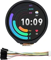 waveshare RP2350 MCU Board with 1.28inch Round Touch LCD 240×240 Pixels 65K Color IPS Display,Dual-core & Dual-Architecture Design,6-axis Sensor