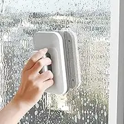 Magnetic Windshield Cleaner Tool, Double Sided Window Cleaner Glass Wiper with Strong Magnetic Force,Window Cleaner Toolfor 3 to 10mm Glass Thickness