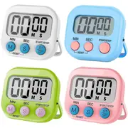 4-pack Timers: Versatile Countdown And Stopwatch For Kids, Classroom, Parents Fi