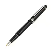 New MONTBLANC Meisterstuck 145 Platinum M Nib Fountain Pen Cyber Monday Sale.
