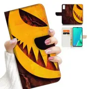 ( For Vivo Y11s ) Flip Case Cover AJ23904 Halloween Pumpkin