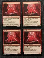 4x Skizzik - NM - Dominaria - MTG Magic The Gathering