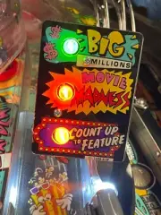 Creature from the Black Lagoon Pinball Machine COLORED Glass LED bulbs!