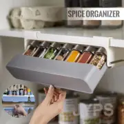 Spice Organizer Rack Storage Hidden Drawer Kitchen Storage Seasoning Bottles NEW