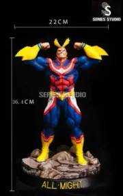 Series Studio My Hero Academia All·Might Model Peace Symbol 16'' Collect Statue