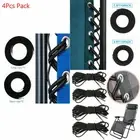 Flexible and Strong Elastic Cord Ropes for Garden Sun Lounger Chairs Set of 4
