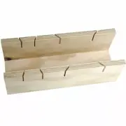 Wallboard DUAL CUT MITRE BOX 45 & 135 Degree Angles, Plywood *USA Brand