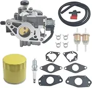 Carburetor With Oil F Kit Fit For CH20 CH22 CH25 CH26 CH670 CH730 740 25HP 27HP 24-853-34-S 24-853-162-S 24-853-93-S