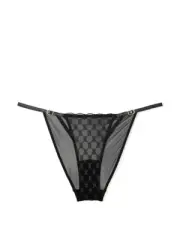 Victoria Secret Logo String Bikini Panty Size Medium New With Tags $29.95