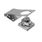 National Hardware N206-953 Keyed Hasps Lock, Chrome