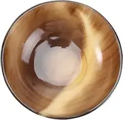 Natural Horn Shaving Bowl Durable Soap Cup for Men for Traditional Shaving Smooth Lathering Thoughtful Present for Husband Dad Brother