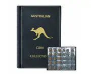 240-Pocket Coin Collection Album Coin Storage Book Coins Display Case Black