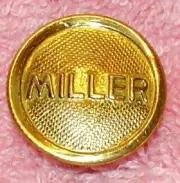 brass FILLER CAP MILLER old antique oil kerosene lamp