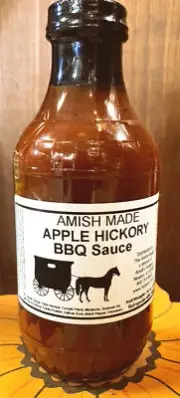 Amish buggy apple hickory BBQ sauce, 16 ounces