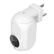 K7 Tuya Wall Plug-In Camera Wifi 360° 1080P Mini Surveillance Home Security Protection Night Vision LED Lamp Light IP Ca