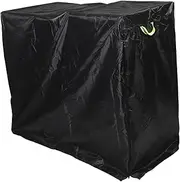 1 Set Firewood Rack Cover Oxford Fabric Waterproof And Dustproof Log Rack Cover Durable And Easy To Install Suitable For Fireplace And Outdoor Wood Storage