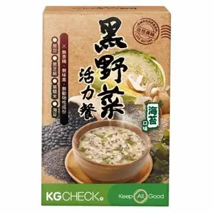 【聯華食品 KGCHECK】黑野菜活力餐(6包/盒)